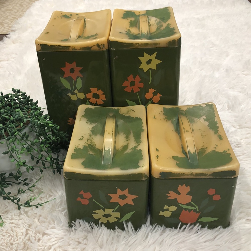Vintage Ransburg canisters - Picture 3 of 16